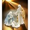 Porcelain Nativity Set Of 3 Anniversary Gift Holiday Christmas Santa Gift Idea